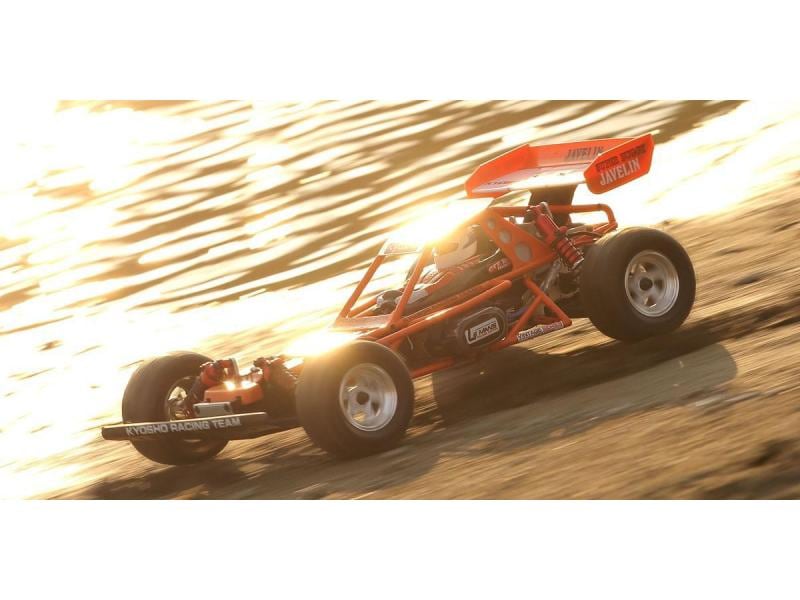 Kyosho Buggy Javelin 4WD Legendary Series Bausatz, 1:10 Legendary Vintage Serie Buggy Bausatz