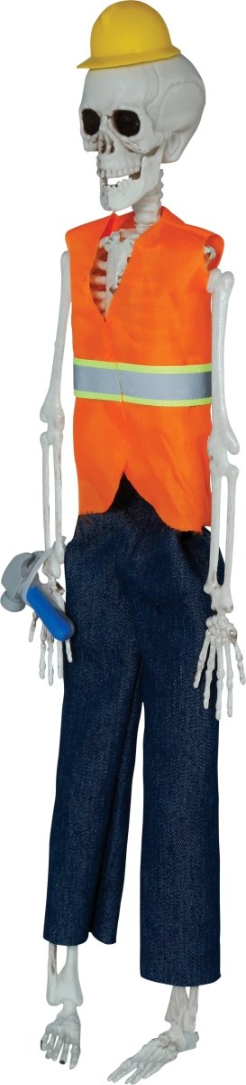 Halloween Pop Skelet Wegwerker 40cm