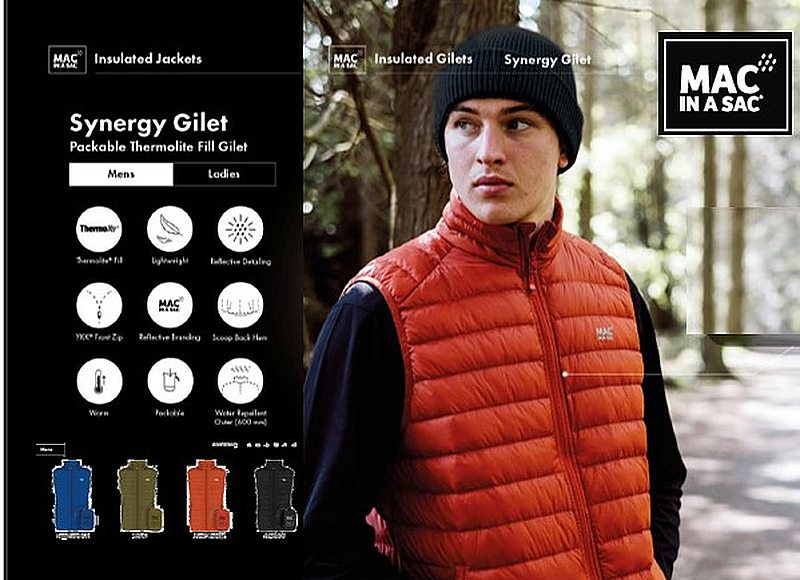 SYNERGY Thermolite GILET Men Isolations-/Stepp Gilet