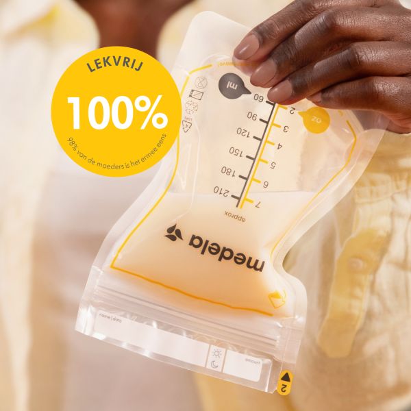 Medela Moedermelkbewaarzakjes Met Schenktuit 210ml 50st