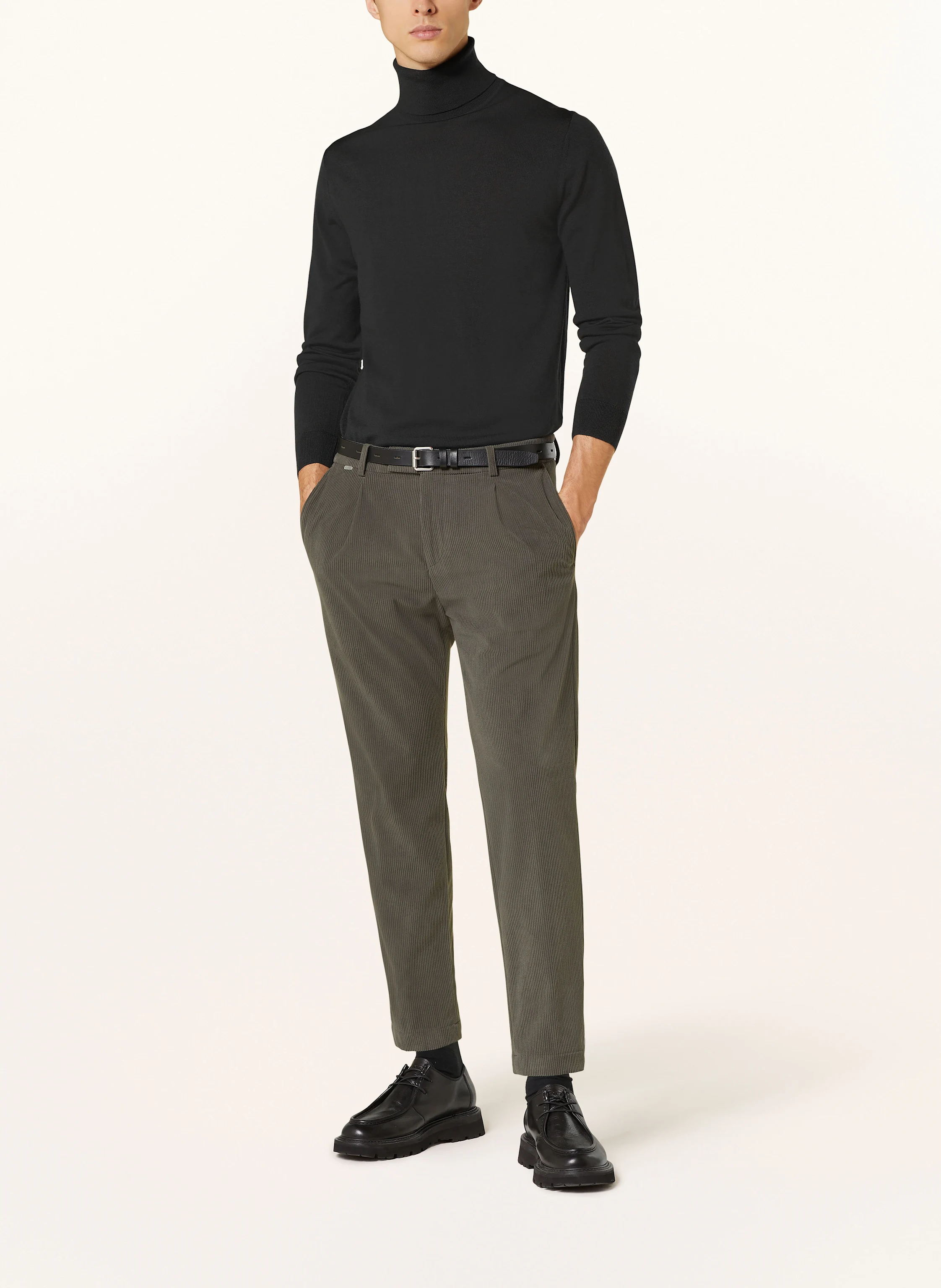 REISS Rollkragenpullover CAINE aus Merinowolle