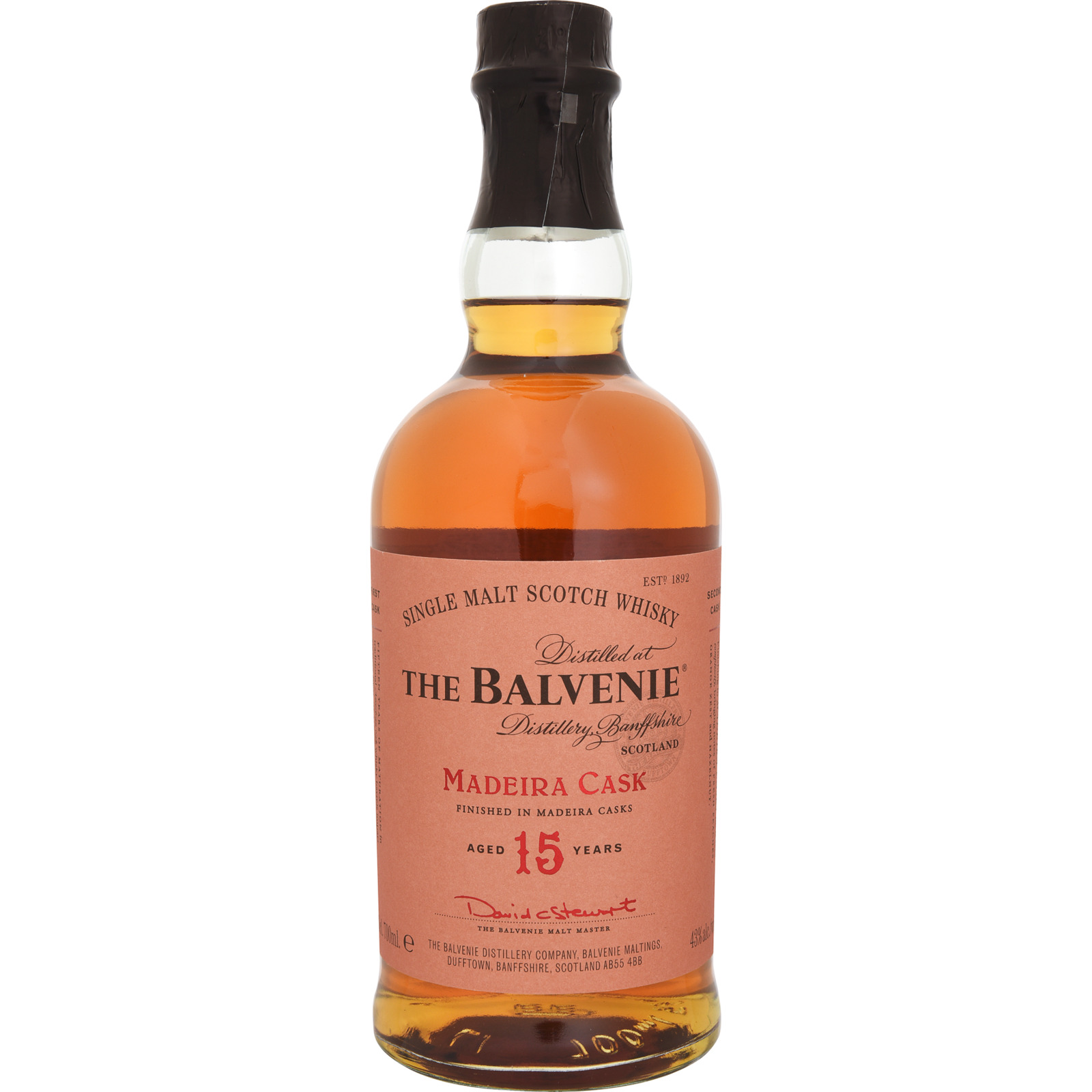 Balvenie Madeira Cask 15 Year Single Malt Whisky 70 cl