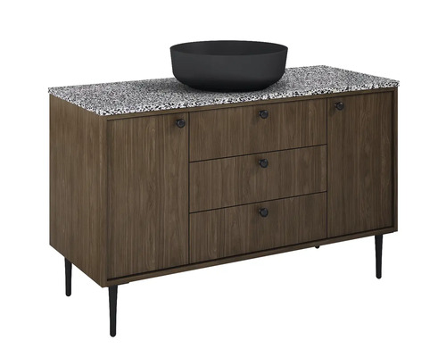 Jungborn wastafelmeubel PRIMUS BxHxD 1200 x 720 x 456 mm Frontkleur notenhout