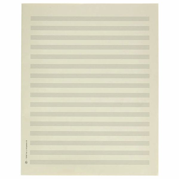 Star Sheet Music Paper Quart 8 mm
