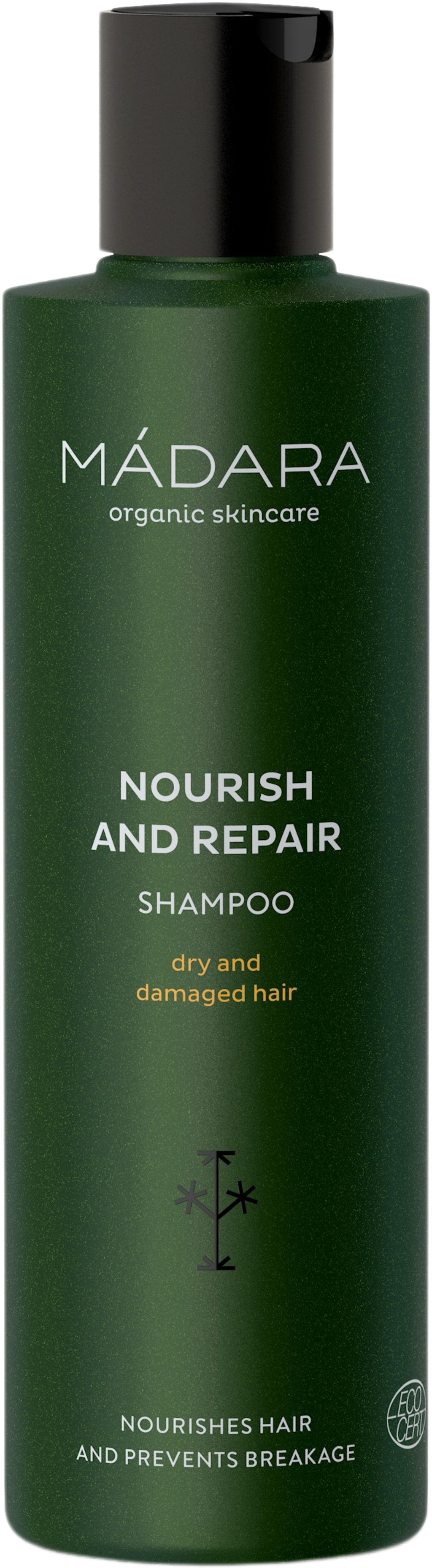 MÁDARA Organic Skincare  Nourish and Repair Shampoo, 250 ml
