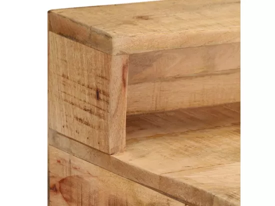 Bureau 100x45x90 cm Bois de manguier brut solide
