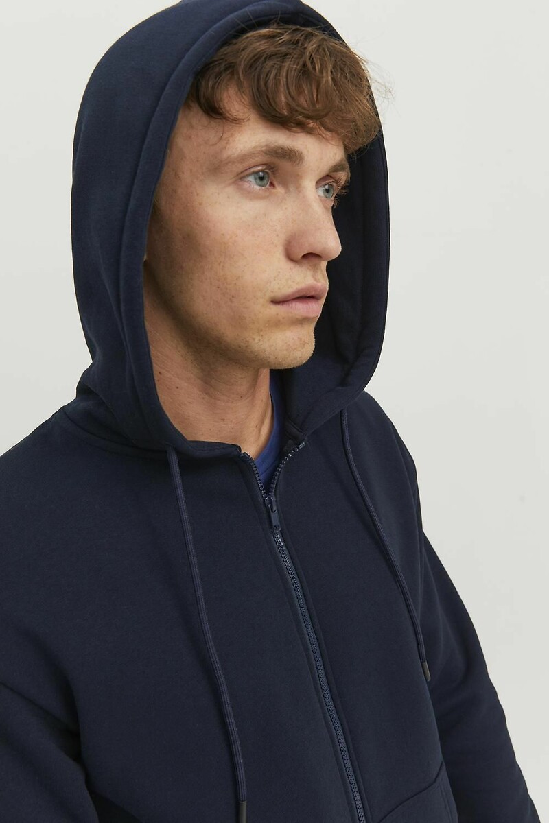 JACK & JONES<br>Moletom com zíper