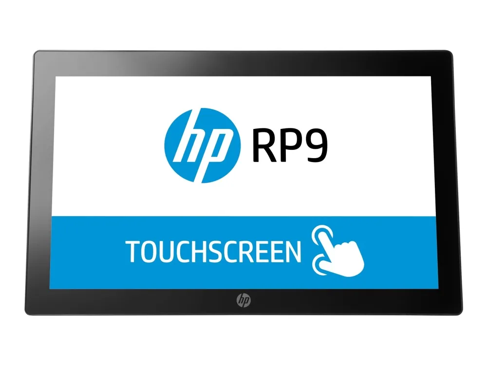 HP RP9 G1 Retail System 9015 - Alt-i-én - 1 x Pentium G4400 / 3.3 GHz - RAM 4 GB - HDD 500 GB - HD Graphics 510 - GigE - Win Embedded POSReady 7 64-bit - skærm: LED 15.6