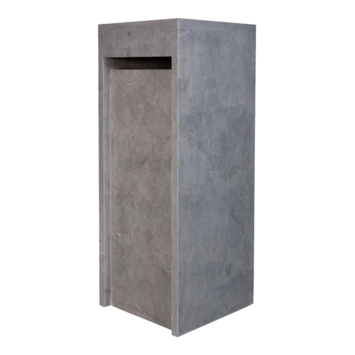 Brievenbus staand Arduin bluestone 105 x 40 x 40 cm
