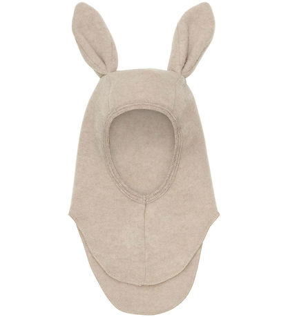Huttelihut Schlupfmütze - Wollfleece - 1-lagig - Camel Melange m