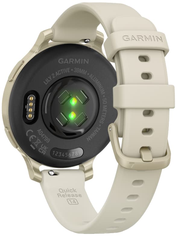 Garmin Lily 2 Active smartur (Lunar Gold)