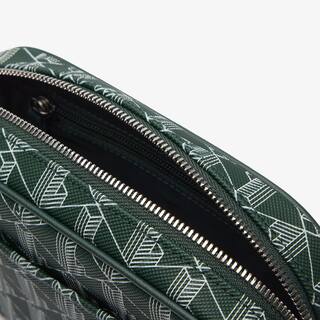 Sac crossover slim Daily Lifestyle monogramme Sacoches & Pochettes - Vert - Lacoste - Unisex
