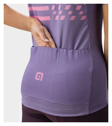 Maillot Manches Courtes Femme Alé Play Violet