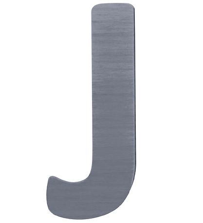 Sebra Holz Buchstaben - J - Grau