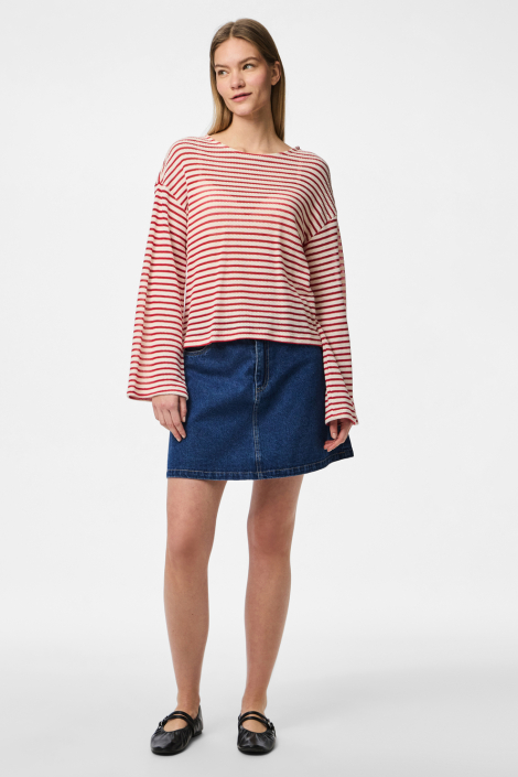 Pieces witte dames t-shirt