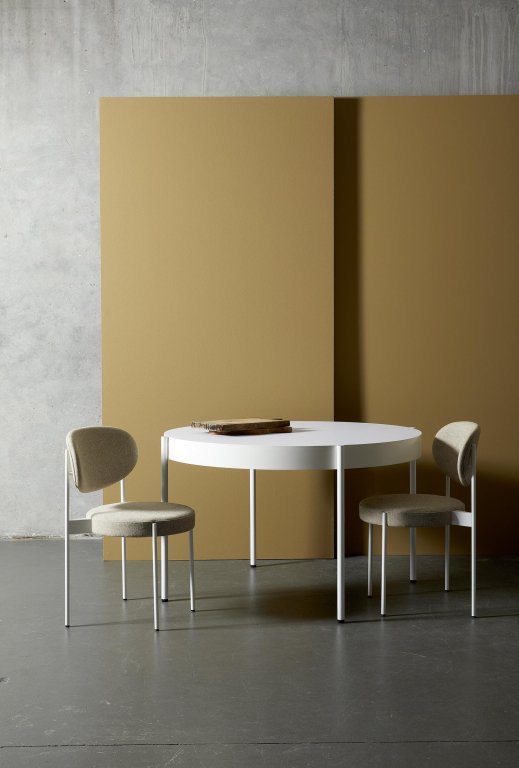 Verpan Series 430 eettafel Ø160 wit