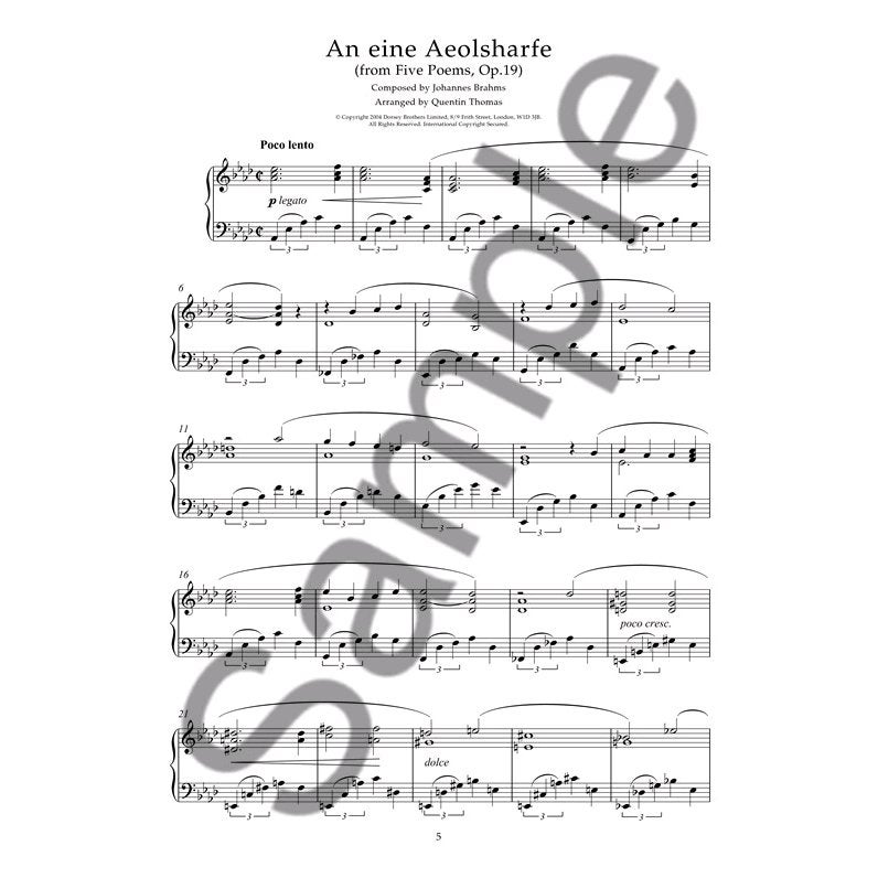 Chester Music - The Essential Collection: Brahms voor piano