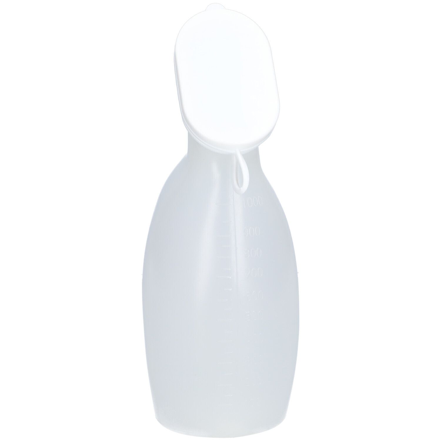 FRANK® Urinflasche mit Deckel für Frauen