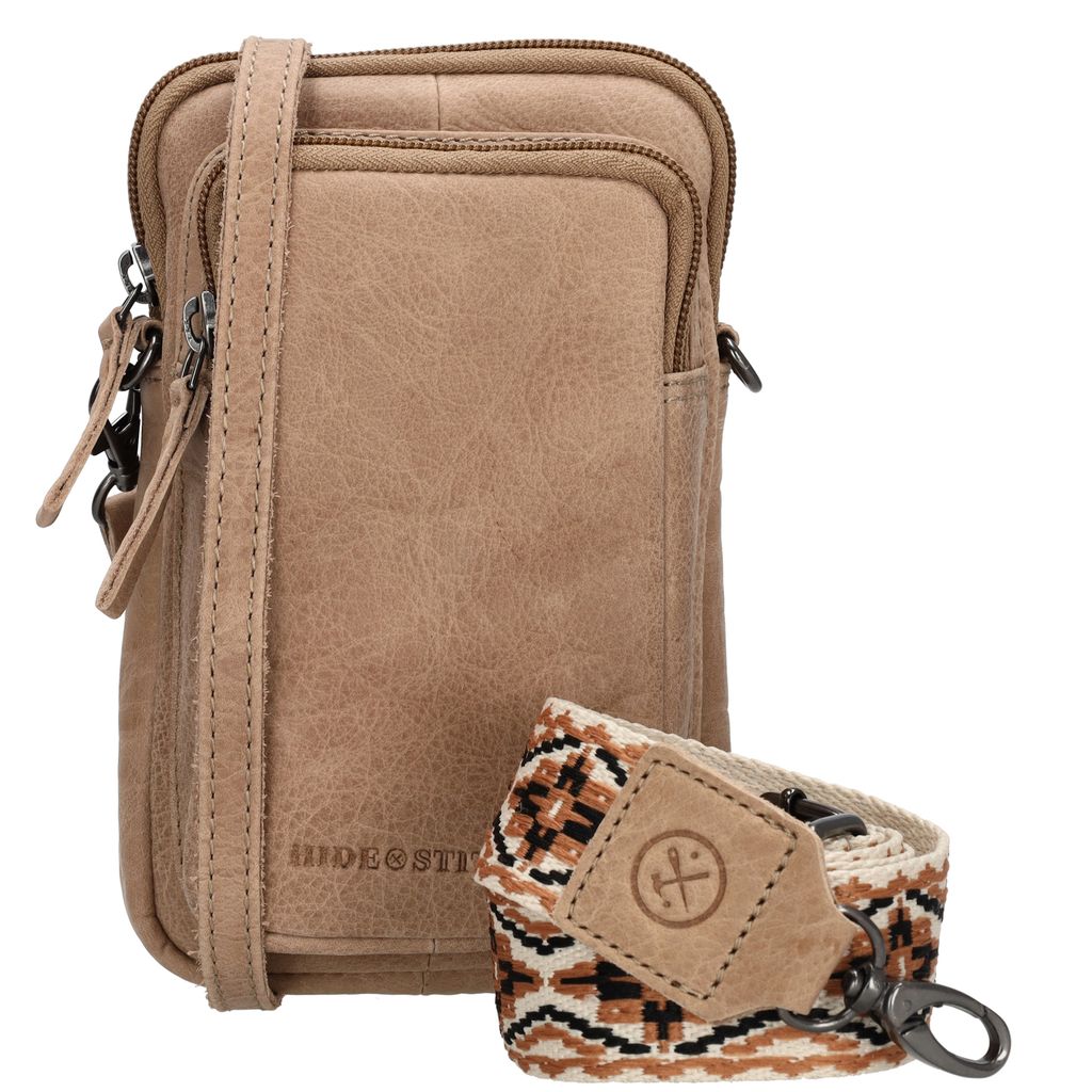 Hide & Stitches Next Navajo Telefoontasje Zand