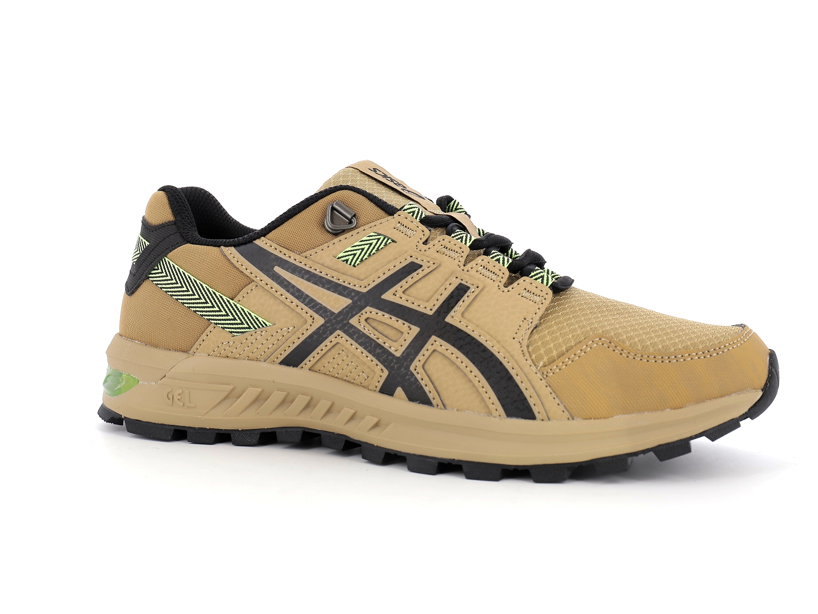 Asics-GEL CITREK Matières combinées Beige