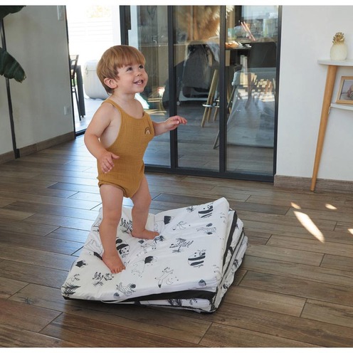 Tapis de motricité XL Black & white experience - CANDIDE