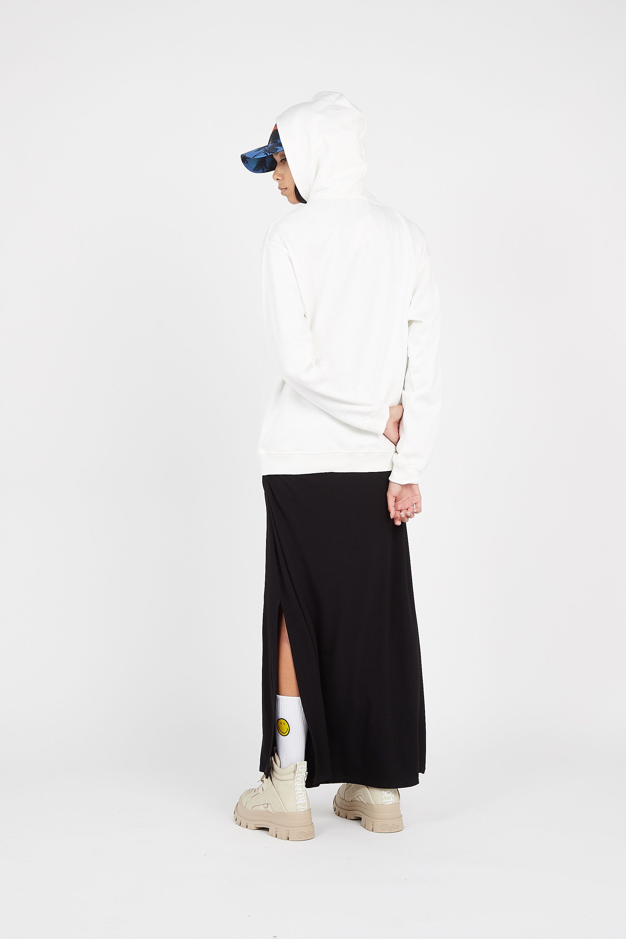 MAISON LABICHE HOODIE WHO CARES Blanc