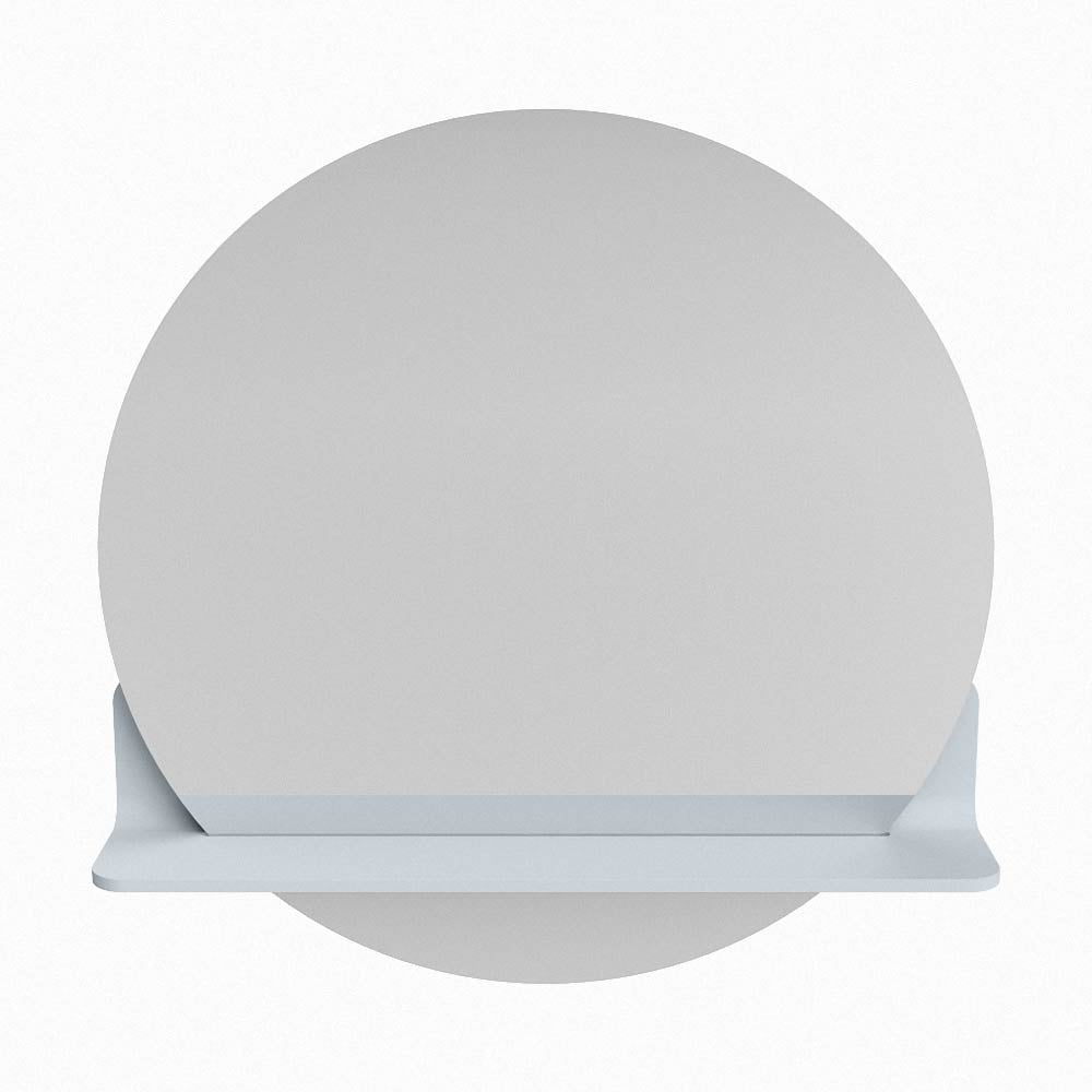 Mondiaz Spot spiegel rond Ø60cm met planchet clay