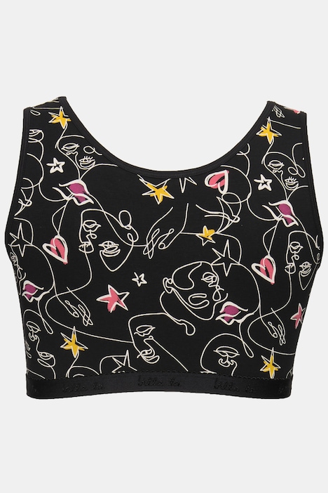 Bustier, Schlupfform, ohne Bügel
