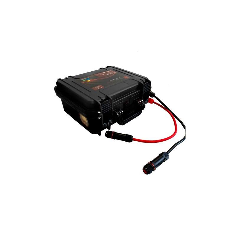 Batterie Lithium Powertech Powermove Lifepo4 12V -100Amp