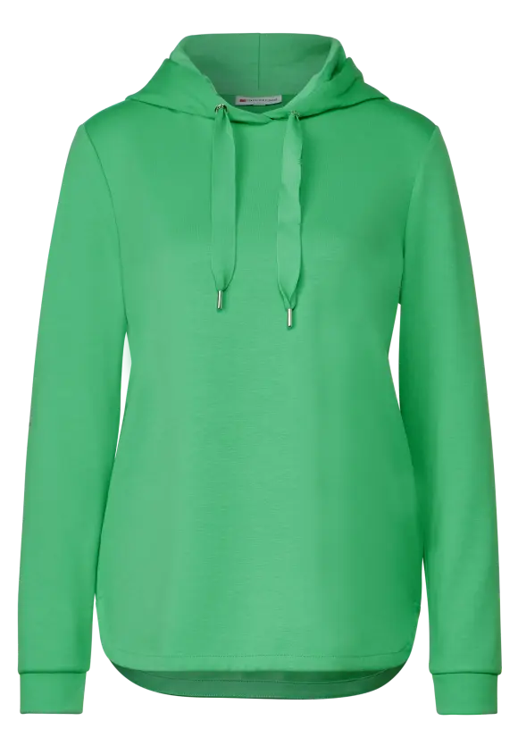 Shirt im Hoodie Style - light spring green