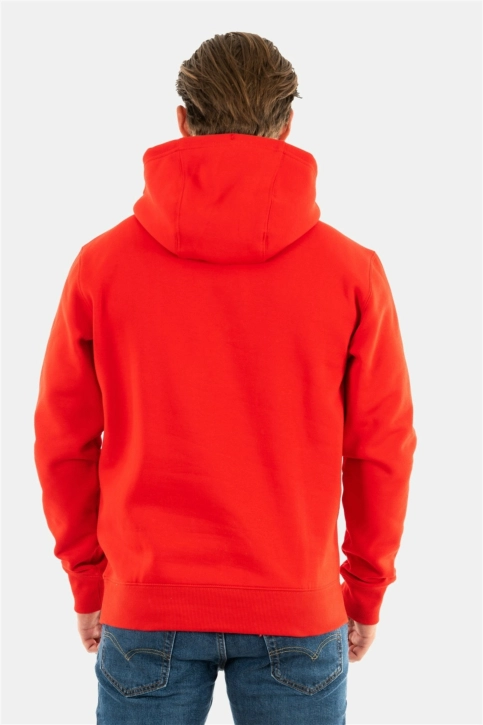 Sweat tommy jeans regular fleece xnl deep crimson