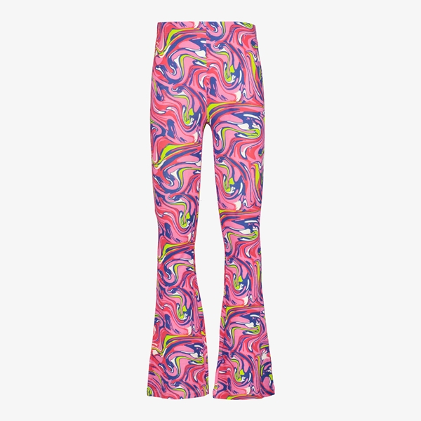 TwoDay meisjes flared broek met felle print