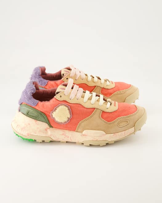 Satorisan Chacrona Linen Sneaker in Rot