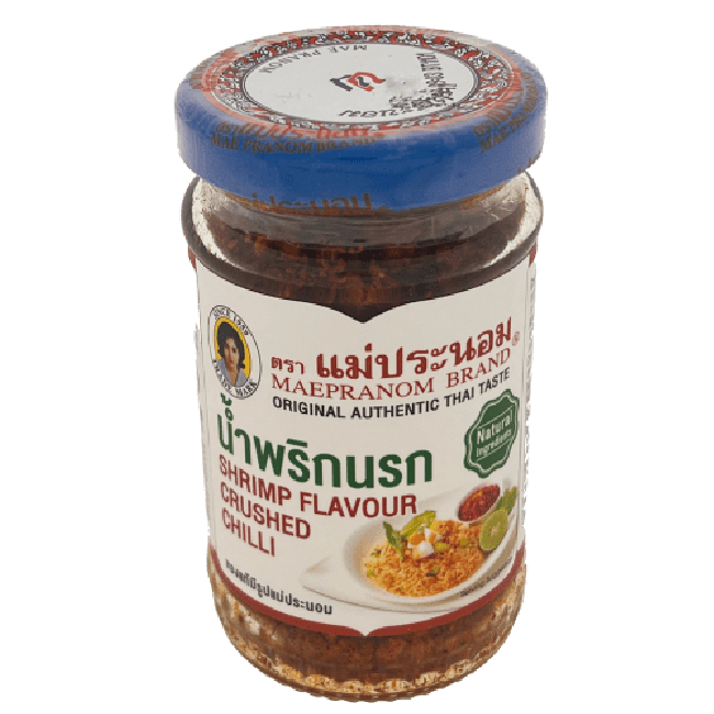 Maepranom Gemalen Chili met Garnalen 67g