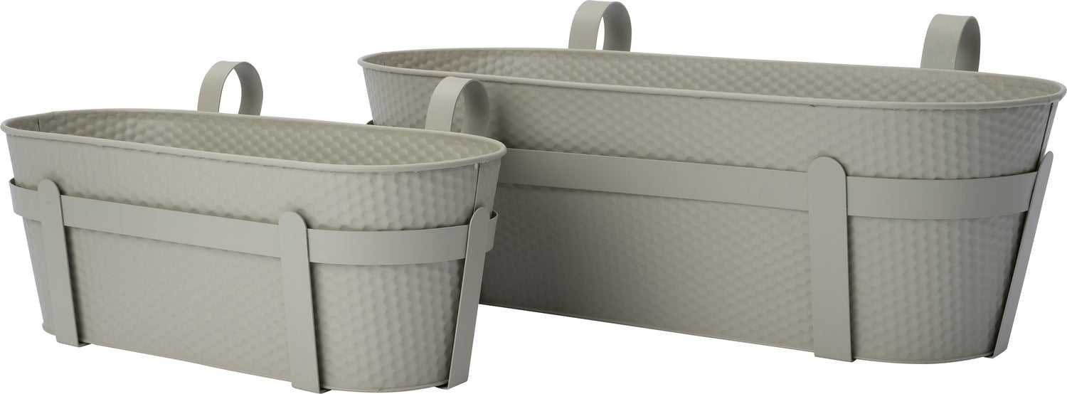 Intratuin balkonbak Semi beige 51 x 26 x 21 cm