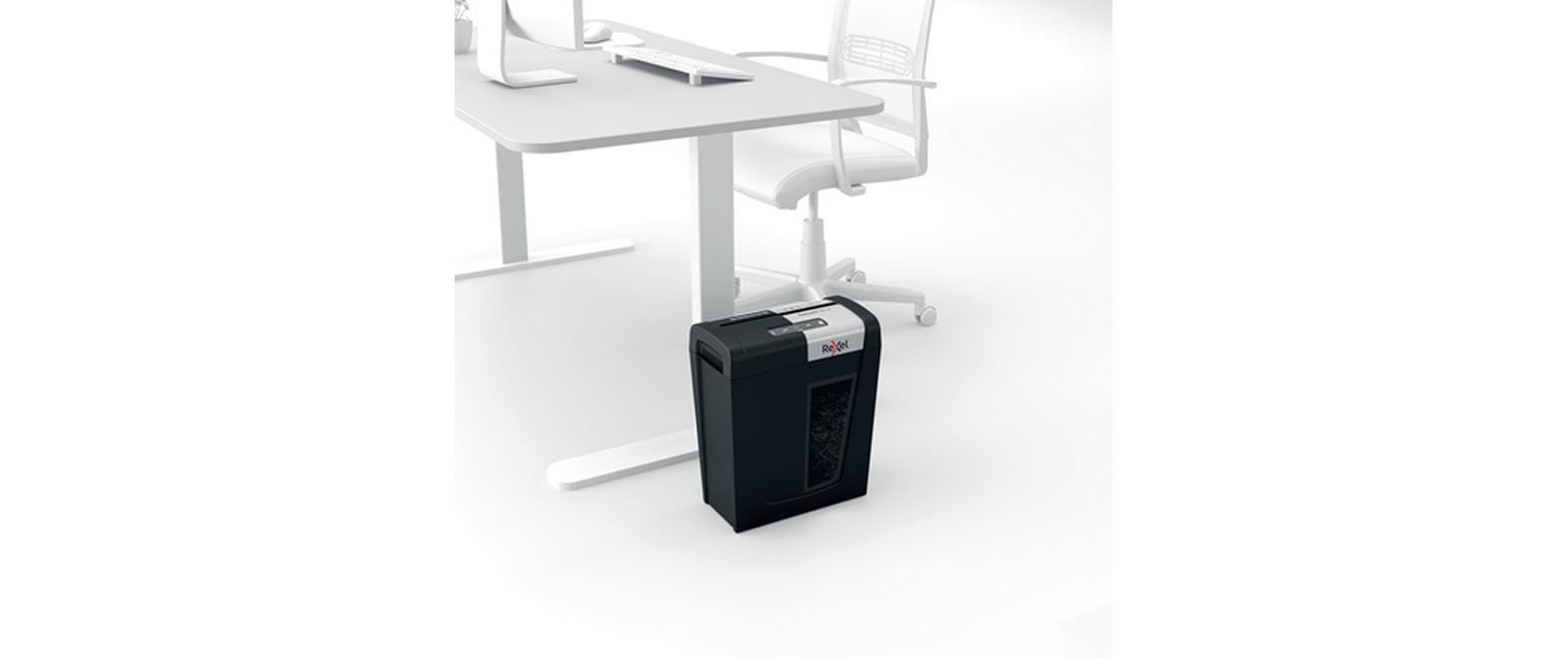Aktenvernichter Rexel Secure MC4 Whisper-Shred P-5, 4 Seiten<br>Manueller Schredder für die sichere Vernichtung streng vertraulicher Unterlagen