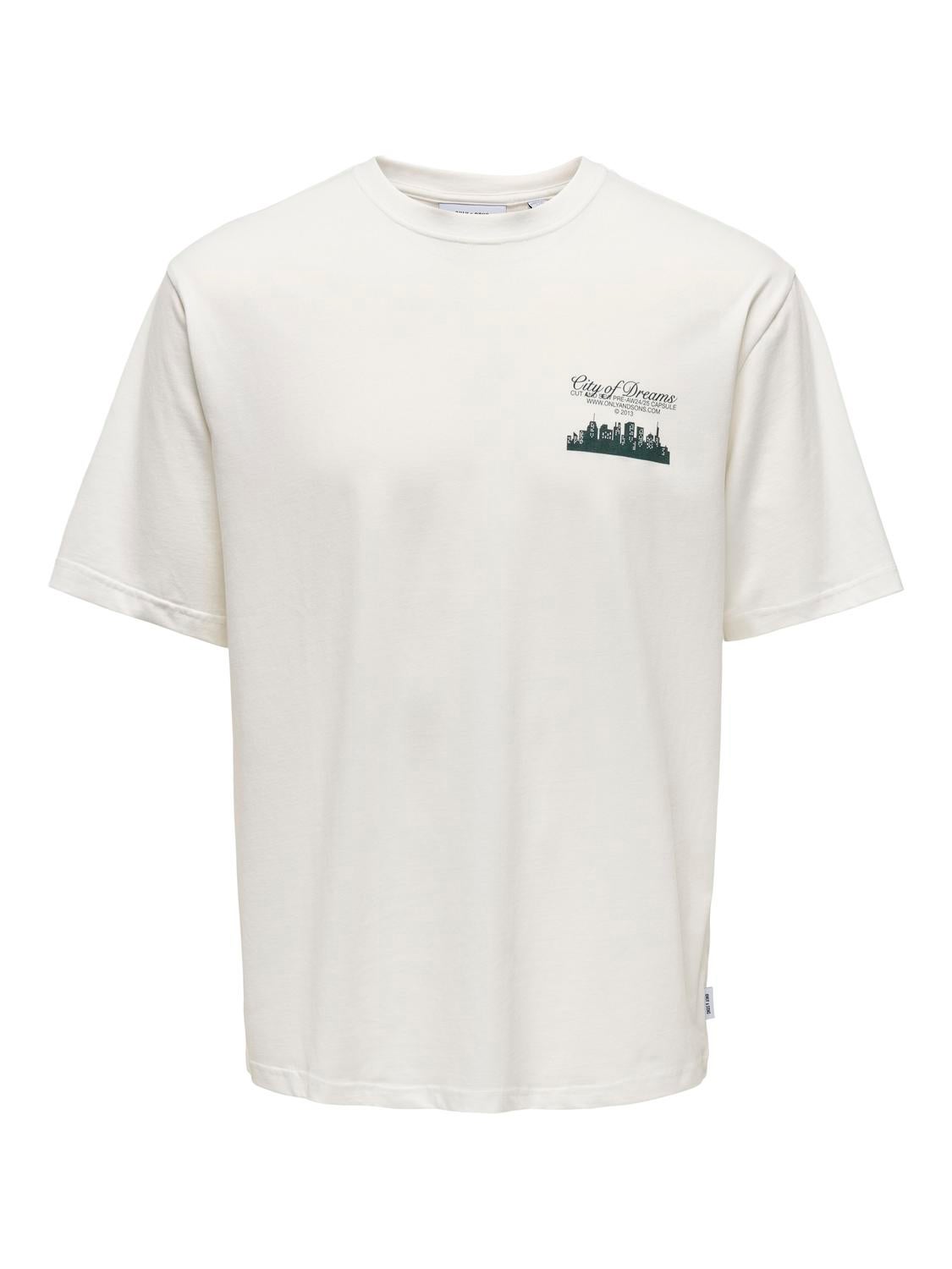 ONSRYLAN T-shirt Cloud Dancer