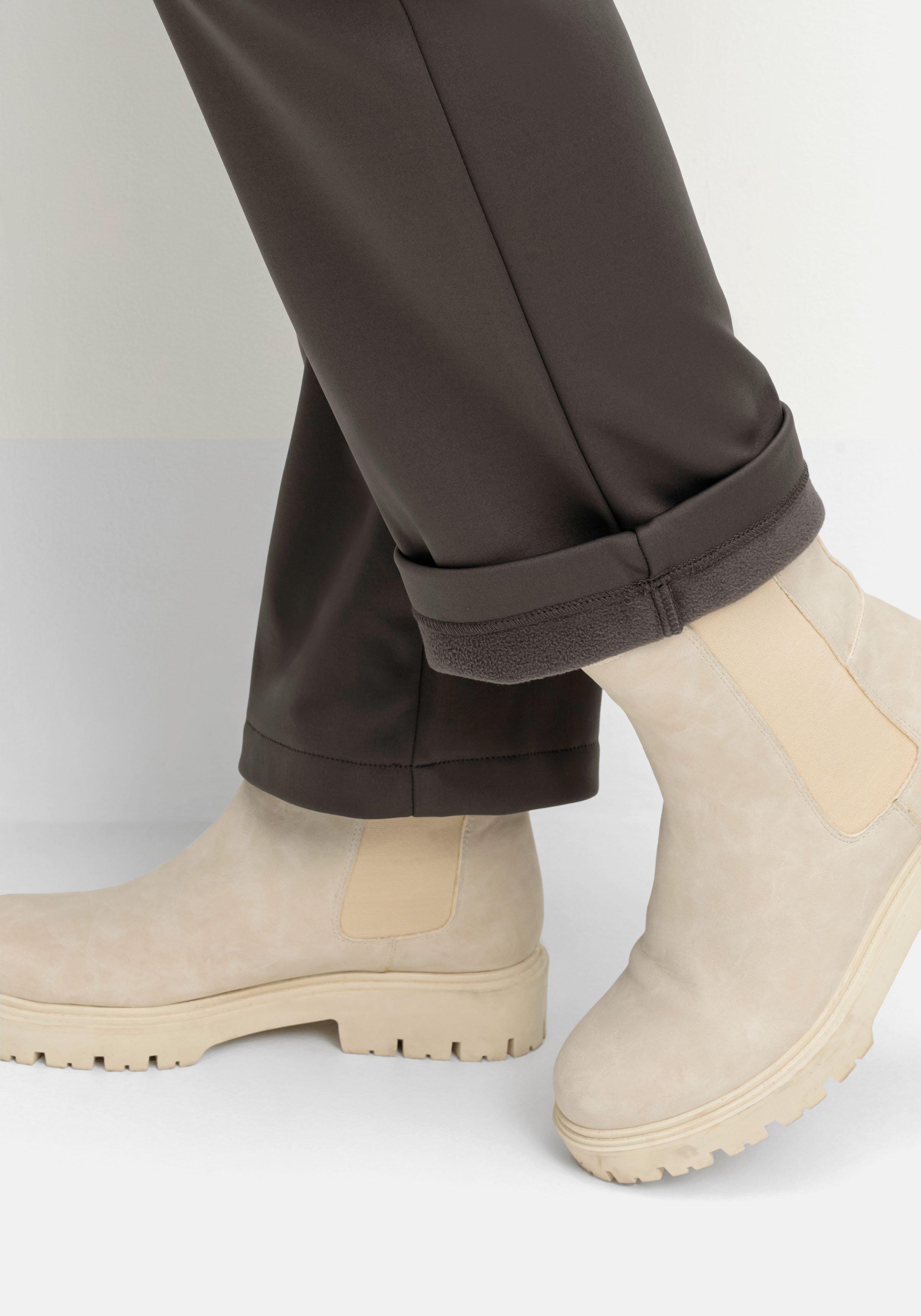 Gerade Thermohose mit Komfortbund