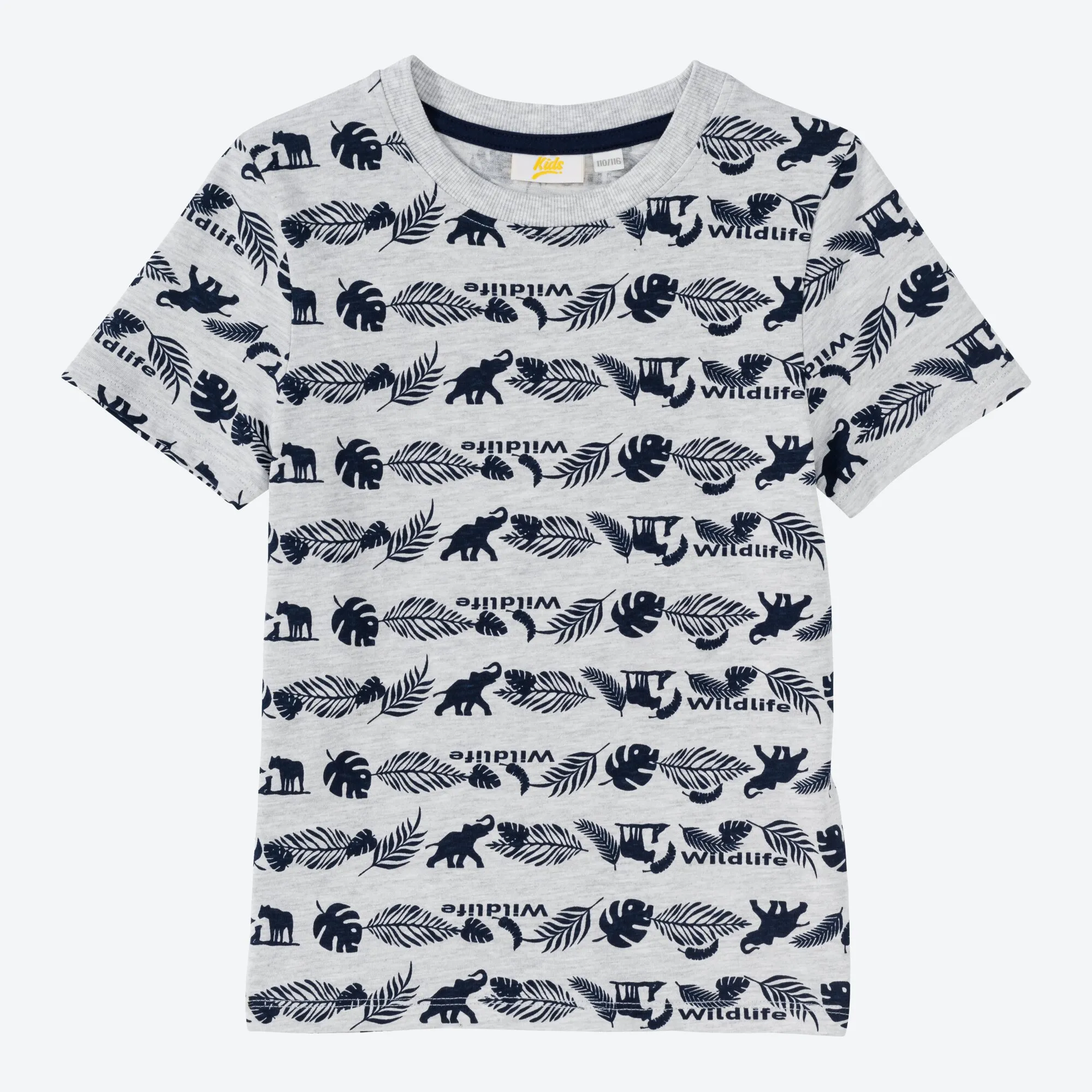 Jungen-T-Shirt mit Dschungel-Muster