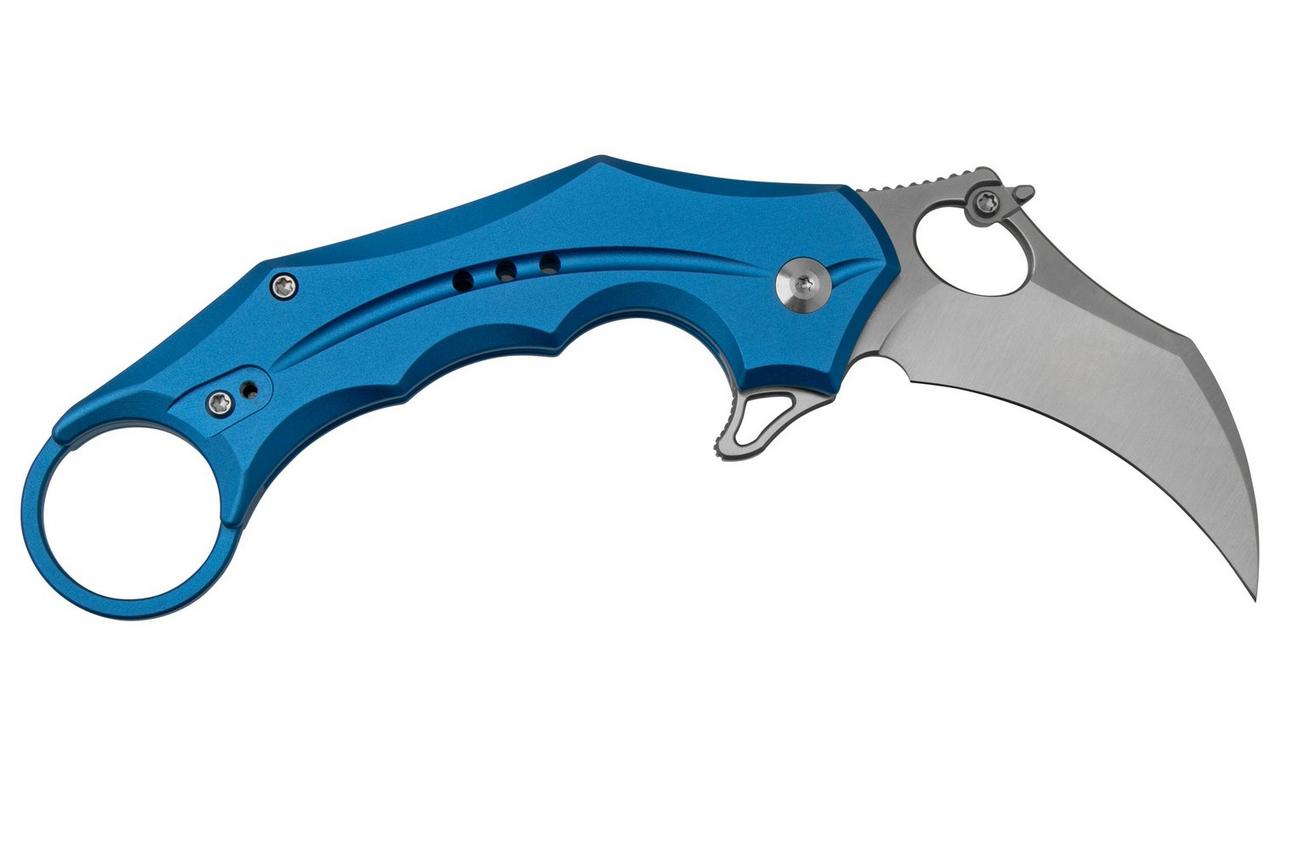 Civivi Incisor II  C16016B-2 Blue Aluminium, Satin Hawkbill karambit zakmes