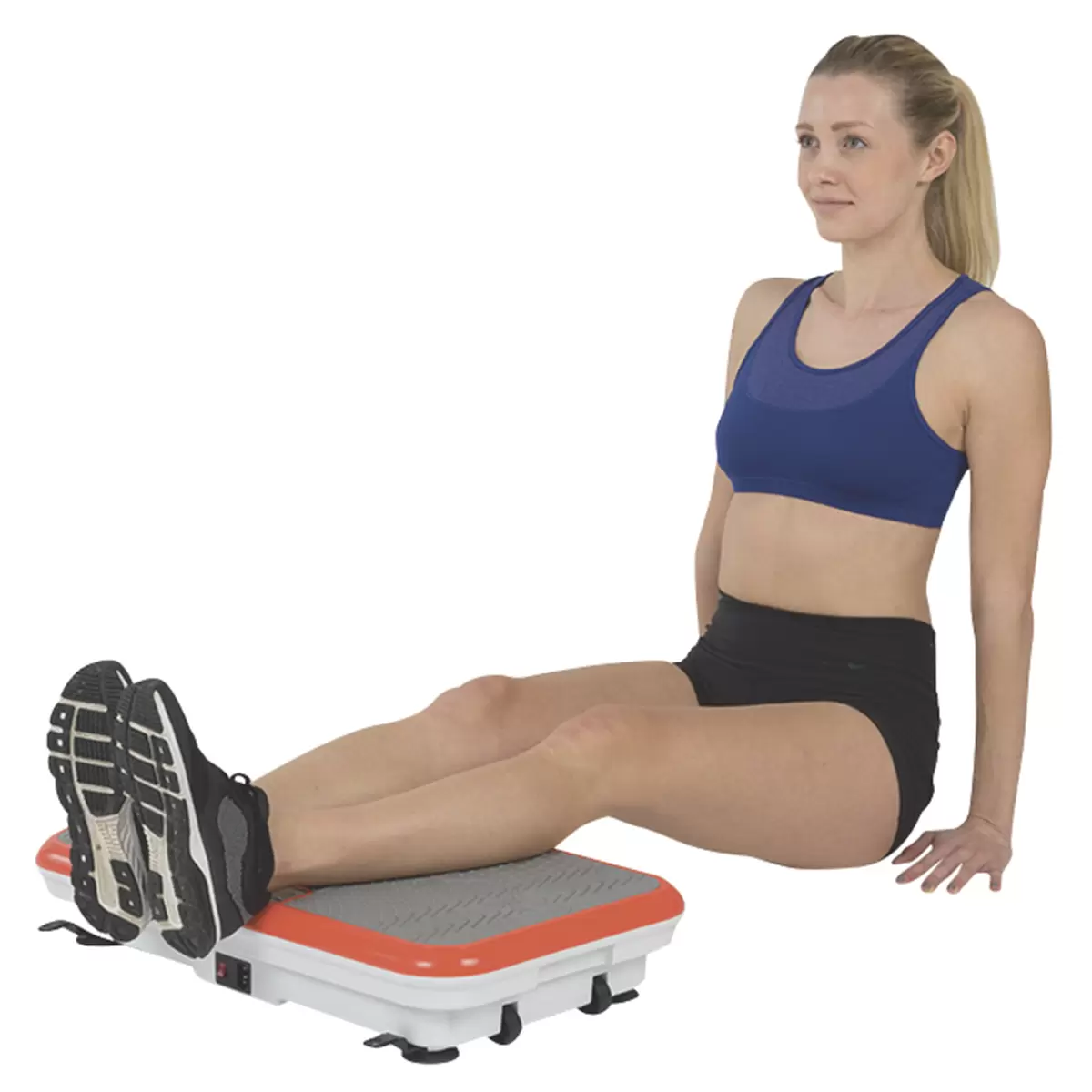 Vibrationsplatte Vibro Shaper weiss,hellgrau,orange