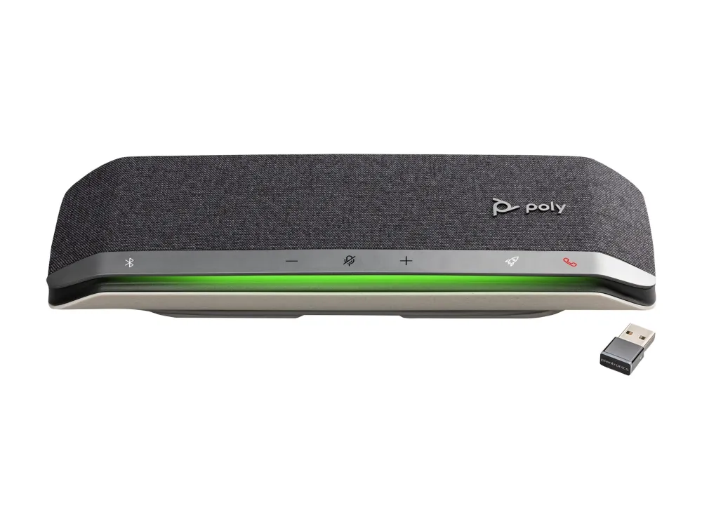 Poly Sync 40 - Smart højttalertelefon - Bluetooth - trådløs, kablet - sølv - Zoom Certified