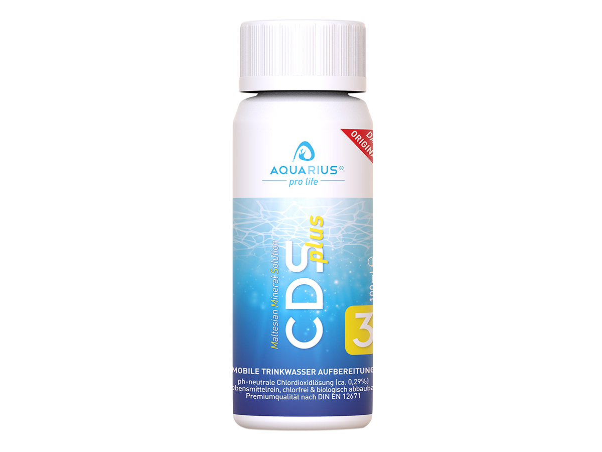 AQUARIUS pro life CDSplus 100 ml chloordioxideoplossing
