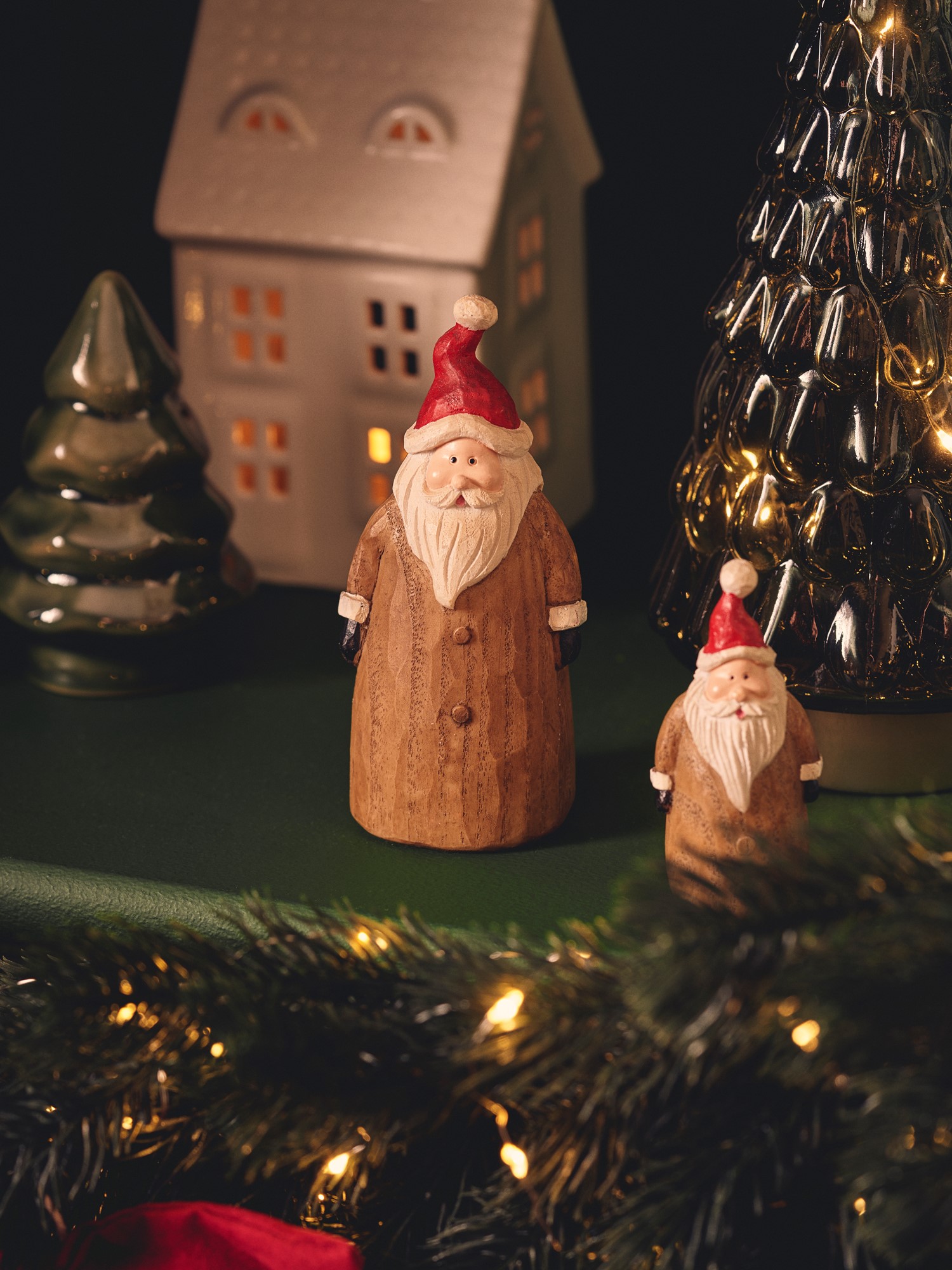 Julemandsfigur | Polyresin. 13 cm. | Nature