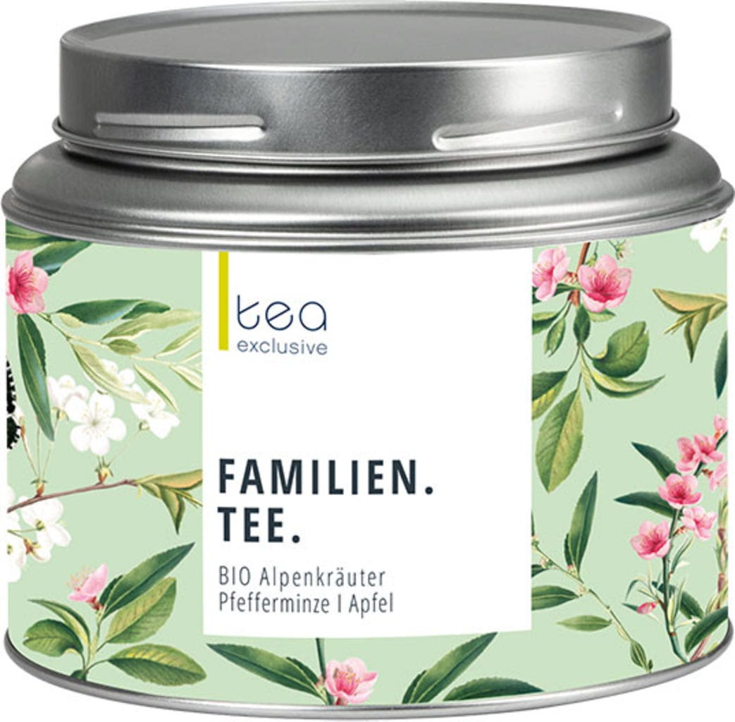 tea exclusive  Bio Alpenkräuter Familientee, 40 g