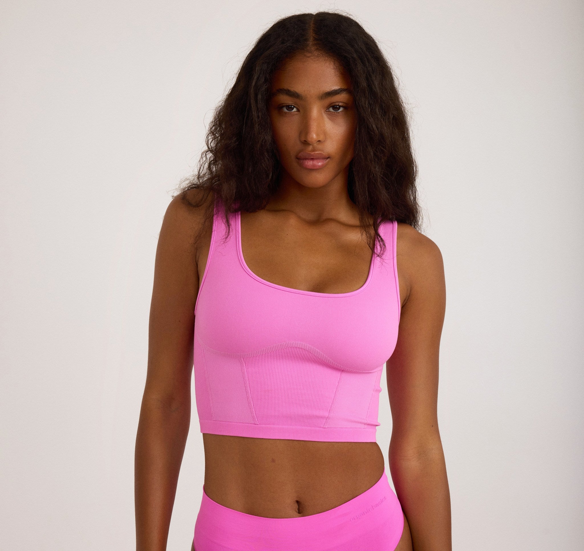 RECYCLED NYLON<br>Smooth Corset Top