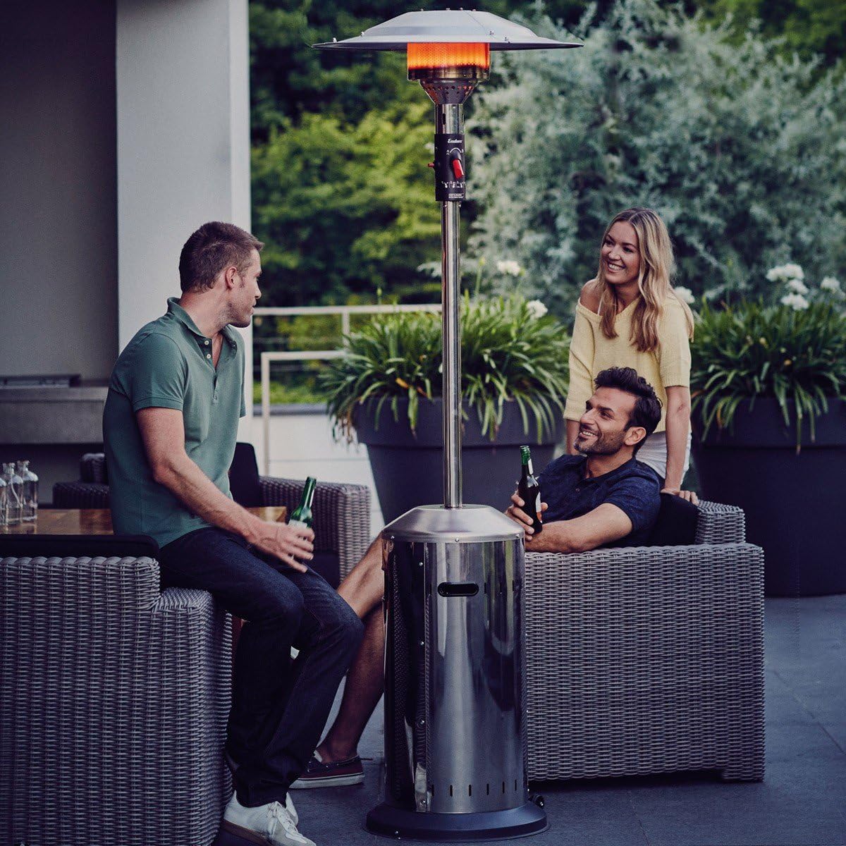 Enders Gas-Terrassenheizer Elegance inkl. Sicherheits Kit