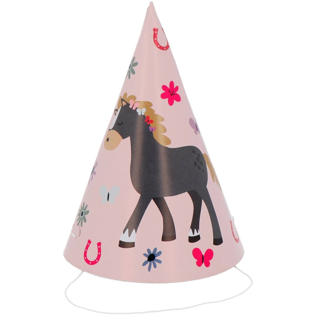 Paard Feesthoedjes 16cm 6st