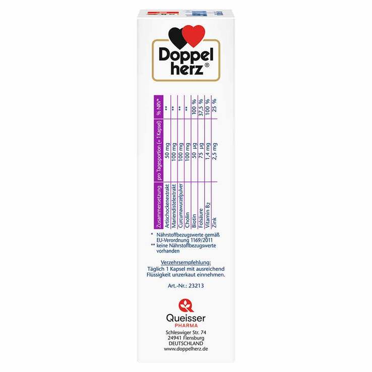 Doppelherz Leber plus Kapseln, 80 St