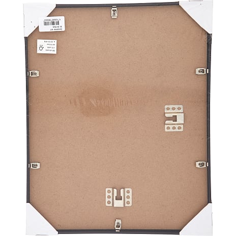 Sort ramme m. glas - 28x35 cm